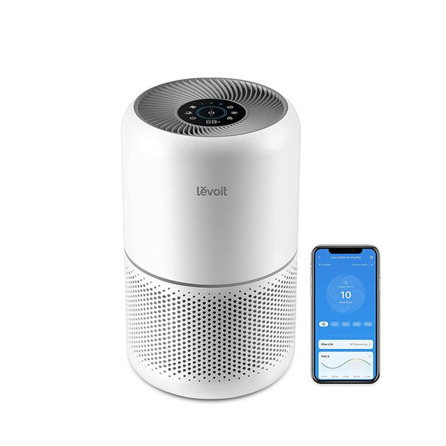 Levoit Core 300S-P Ultra-Quiet Smart Air Purifier for Dust Allergies Pets Smoke