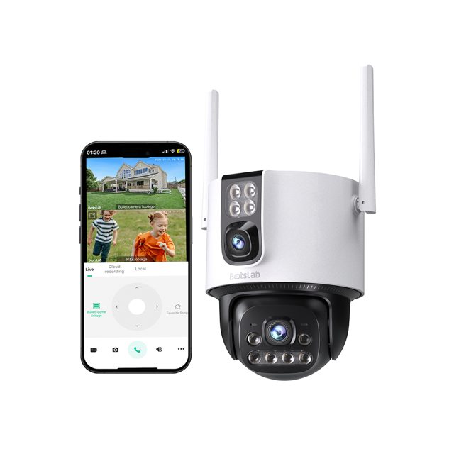 W315 Dual-Lens Outdoor Security Camera