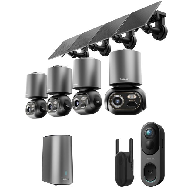 Home Security Bundle: R810 Video Doorbell + W510 Outdoor Camera