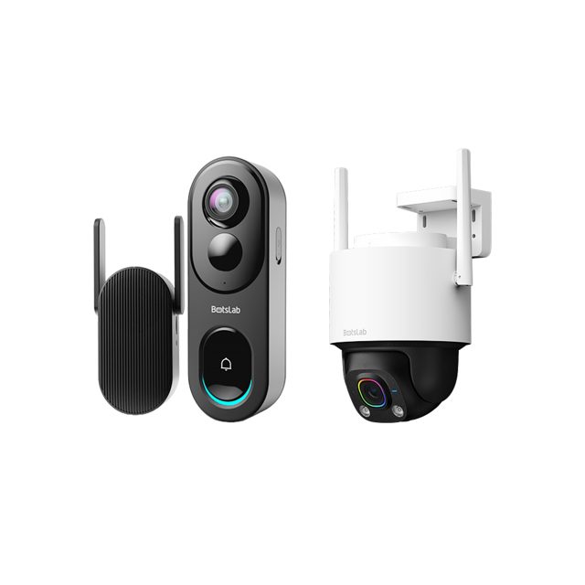 Home Security Bundle: W317 Outdoor Camera + R810 Video Doorbell