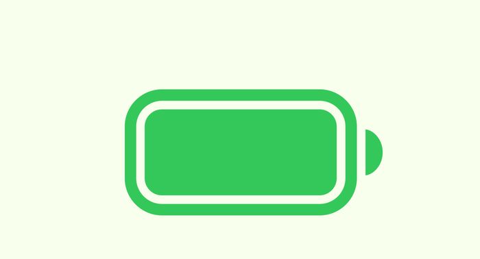 Apple Watch SE - Battery icon, fully charged