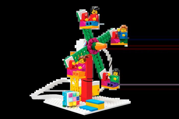 LEGO Education SPIKE Essential - Ferris wheel made with programmable bricks