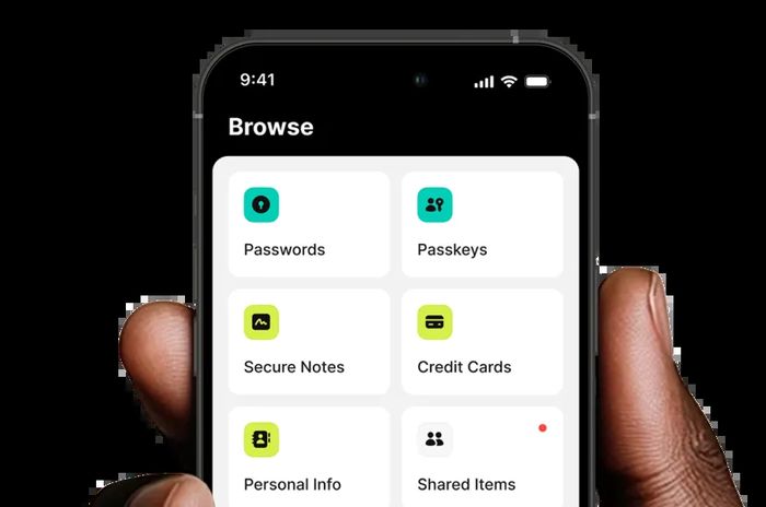 NordPass - secure data storage