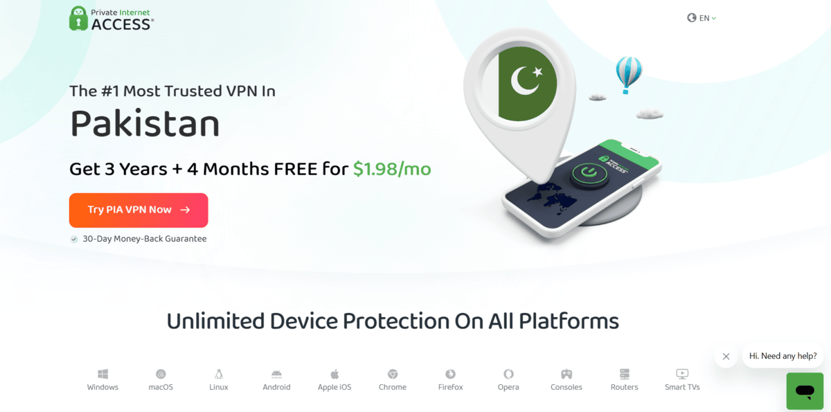 Private Internet Access (PIA)