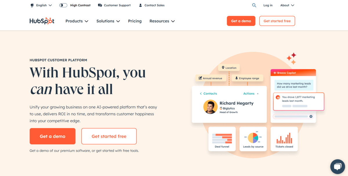 HubSpot 