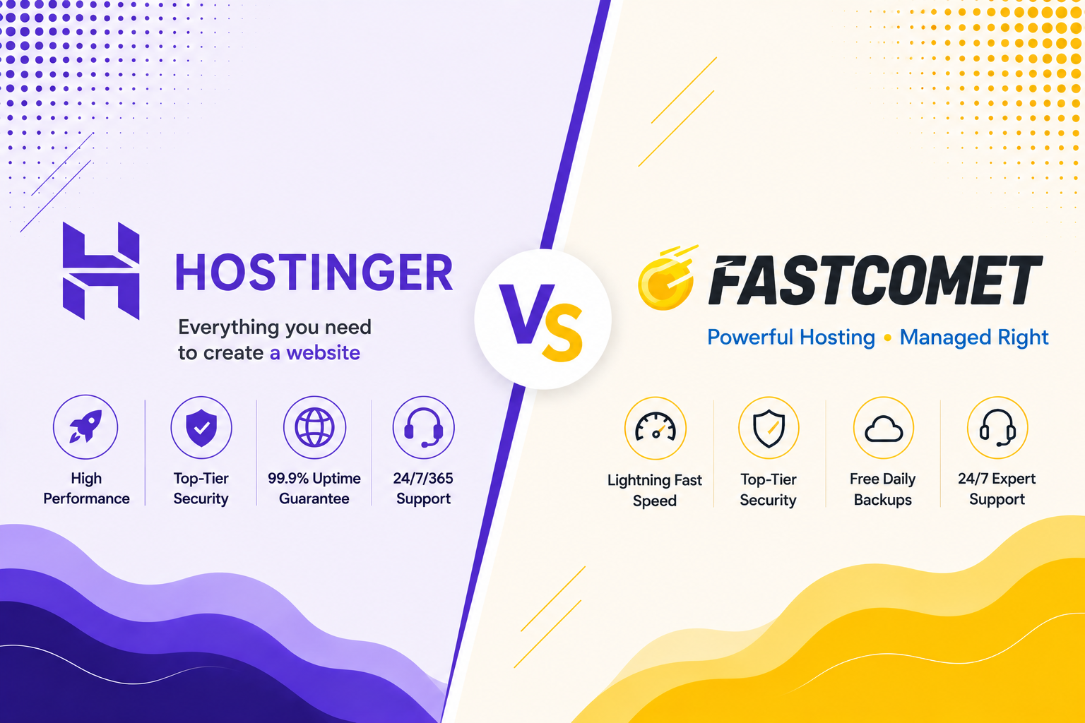 Hostinger vs FastComet: A Complete Head-to-Head Comparison