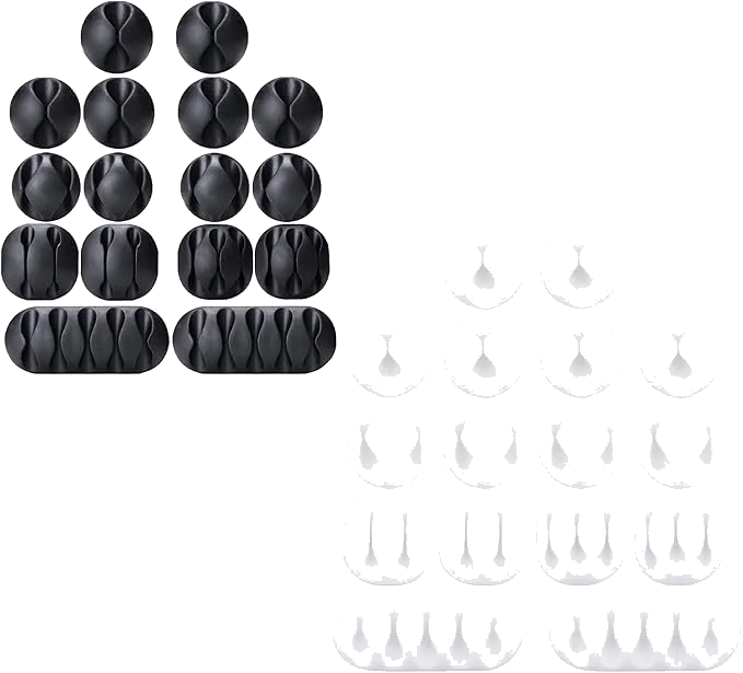 OHill Desk Cable Management Clips
