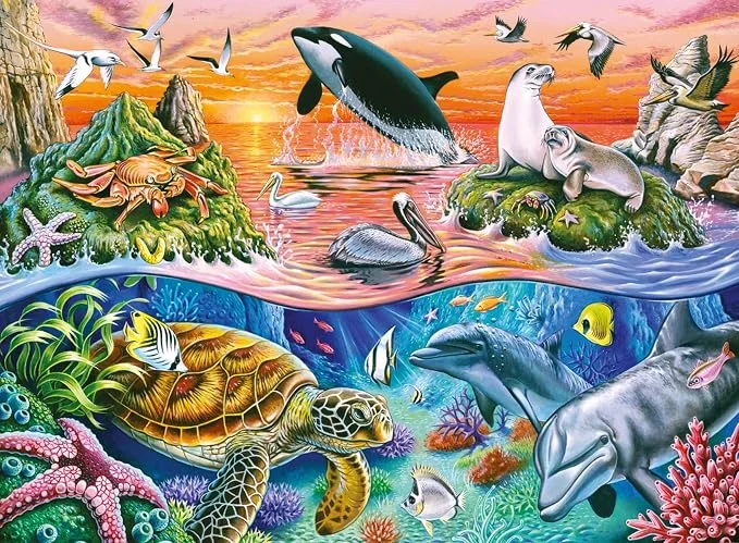 Ravensburger Beautiful Ocean 100-Piece XXL Puzzle