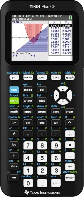 Texas Instruments TI-84 Plus CE Graphing Calculator